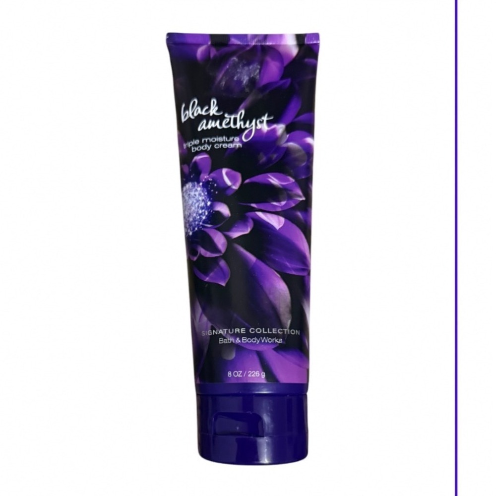 Bath & Body Works | discontinued Black Amethyst Triple Moisture Body Cream New